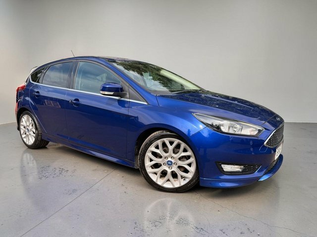 Ford Focus 1.0T Ecoboost Zetec S Blue