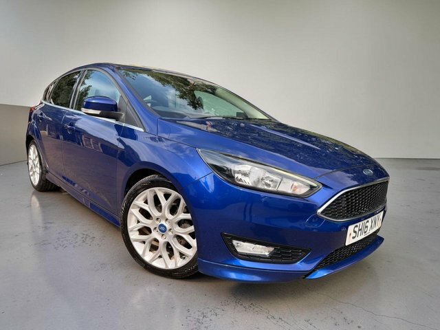 Ford Focus 1.0T Ecoboost Zetec S SH16XNY Blue #2