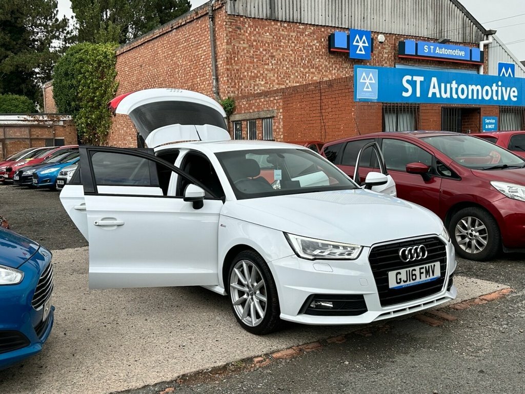 Audi A1 1L S Line GJ16FMV White #5