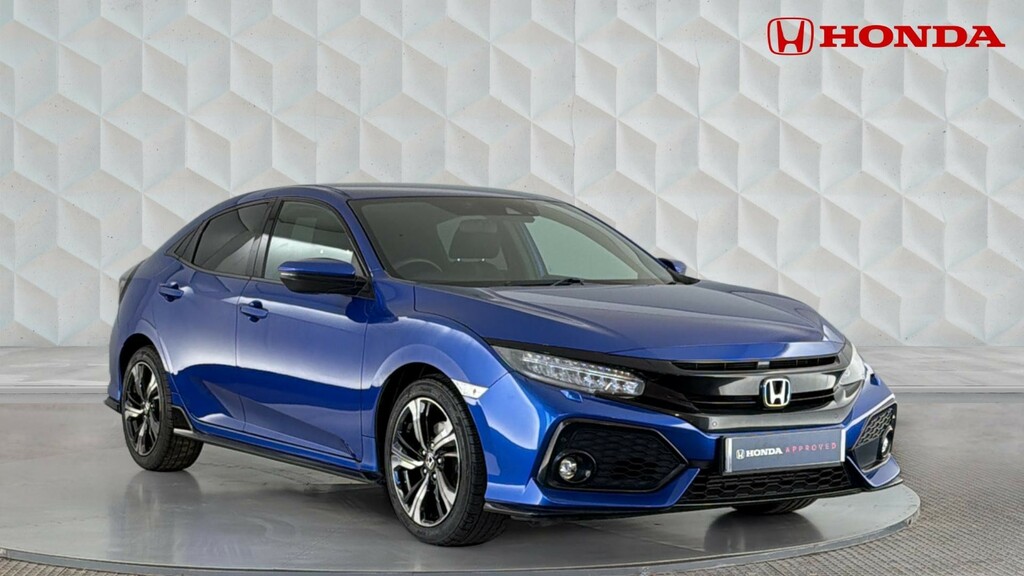 Honda Civic 1.5 Vtec Turbo Sport Hatchback Cvt Euro Blue