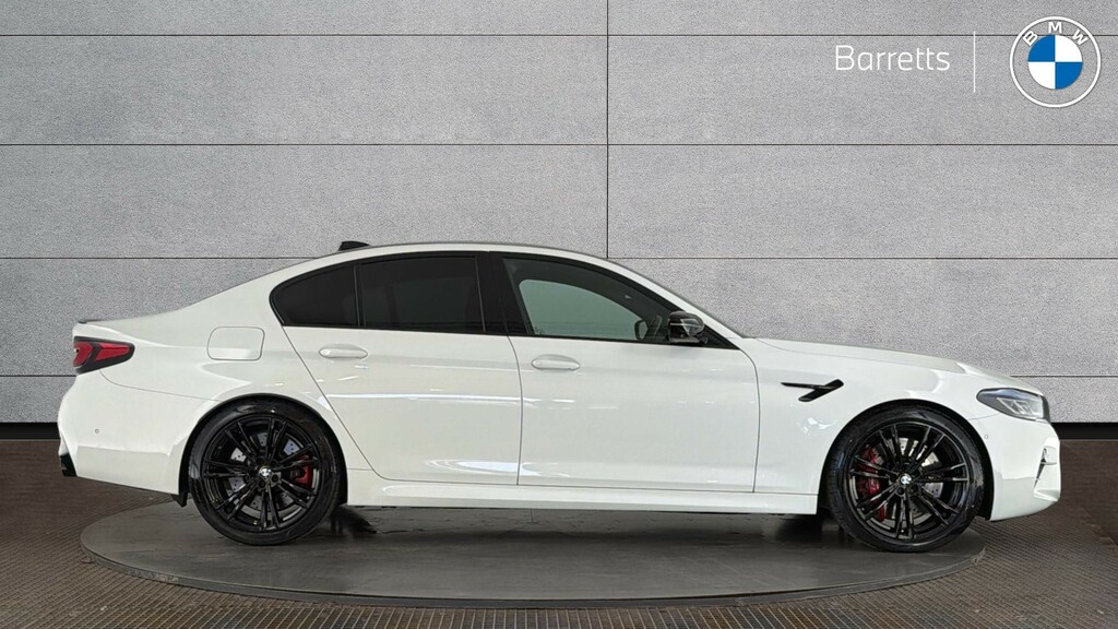 BMW 5 Series 4.4I V8 Competition Saloon Steptronic X White #3