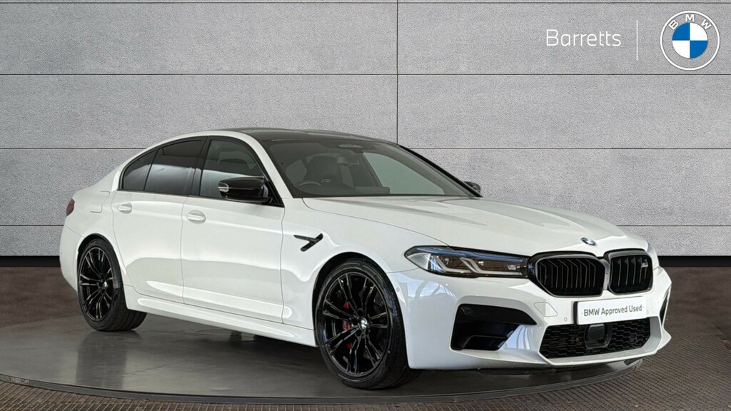 BMW 5 Series 4.4I V8 Competition Saloon Steptronic X White