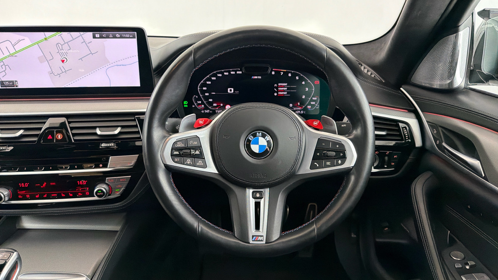 BMW 5 Series 4.4I V8 Competition Saloon Steptronic X White #5