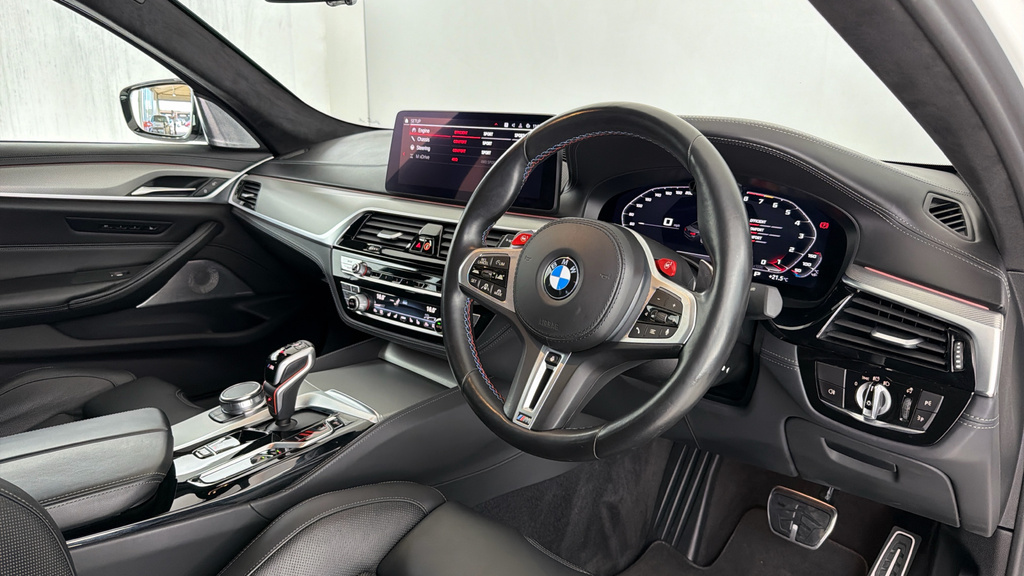 BMW 5 Series 4.4I V8 Competition Saloon Steptronic X White #6
