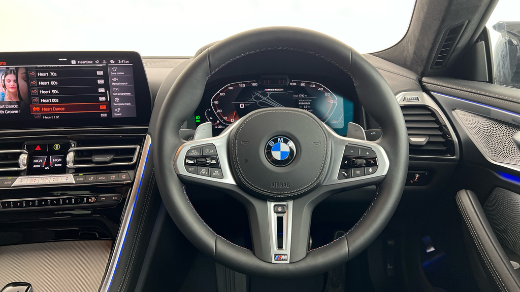 BMW 8 Series 4.4 M850i V8 Saloon Steptronic Xdrive E White #5
