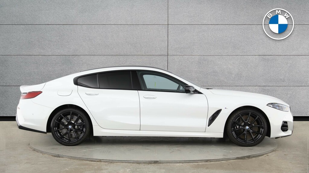 BMW 8 Series 4.4 M850i V8 Saloon Steptronic Xdrive E White #3