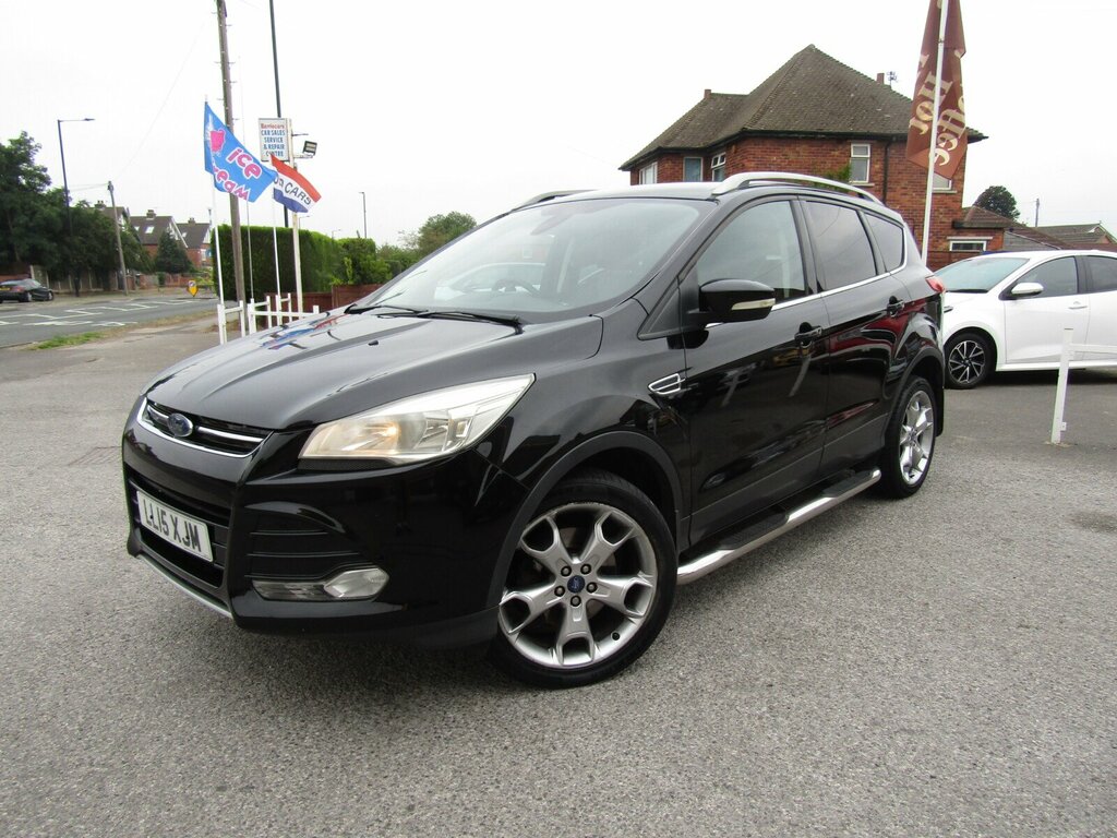 Ford Kuga 2.0 Tdci Titanium Awd Euro 5 LL15XJM Black #3