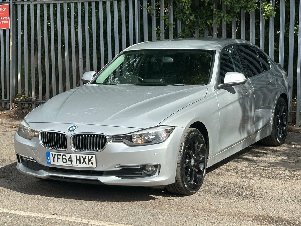 BMW 3 Series 2.0 320D Luxury Euro 5 Ss YF64HXK Silver #3