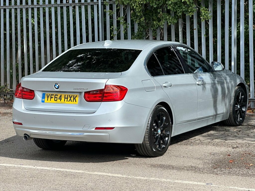 BMW 3 Series 2.0 320D Luxury Euro 5 Ss YF64HXK Silver #6