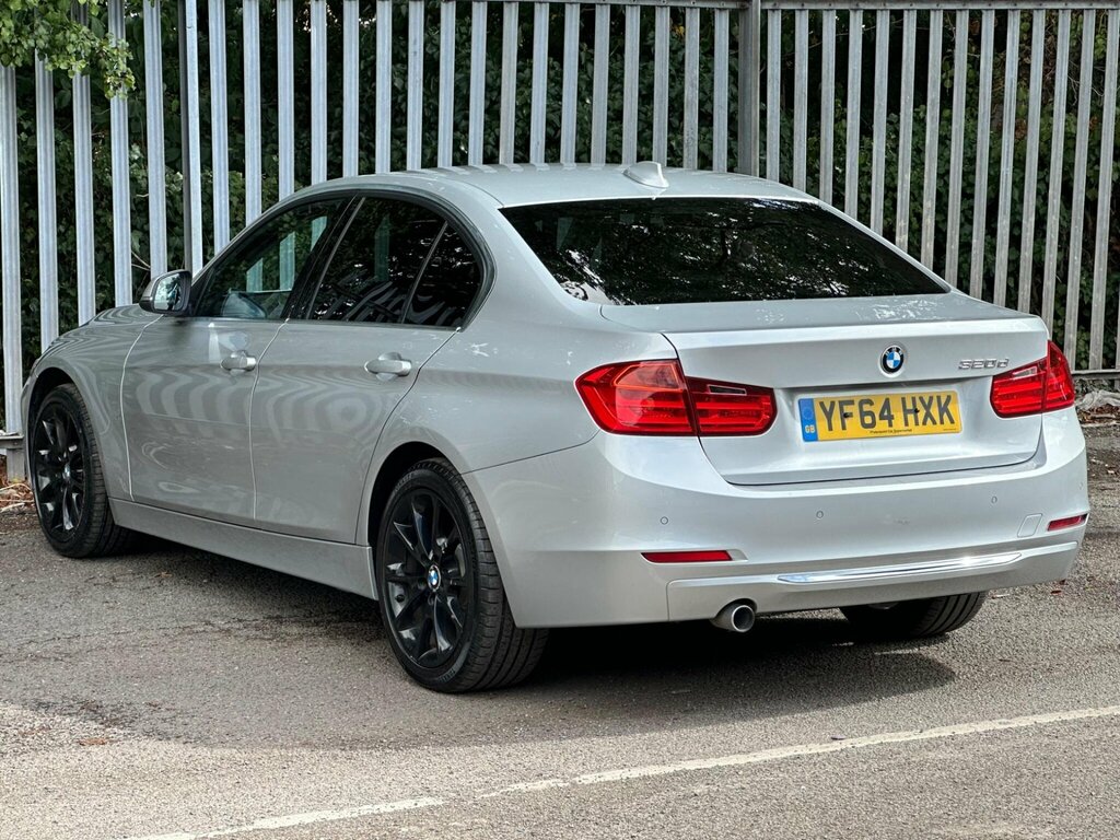 BMW 3 Series 2.0 320D Luxury Euro 5 Ss YF64HXK Silver #4