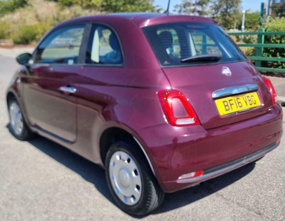 Fiat 500 Pop BF16VBG Red #5