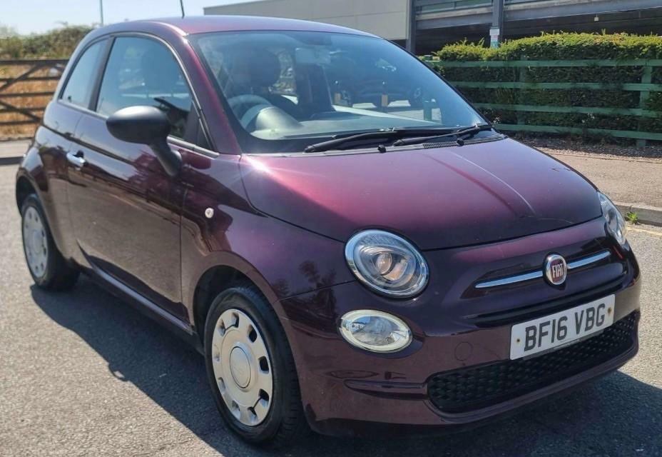 Fiat 500 Pop BF16VBG Red #3