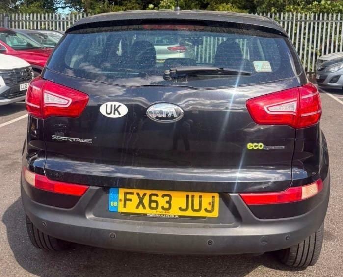 Kia Sportage 1 Crdi FX63JUJ Black #5