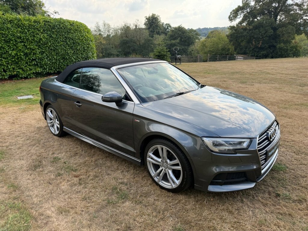 Audi A3 Cabriolet 1.4L S Line NU66KTX Grey #6