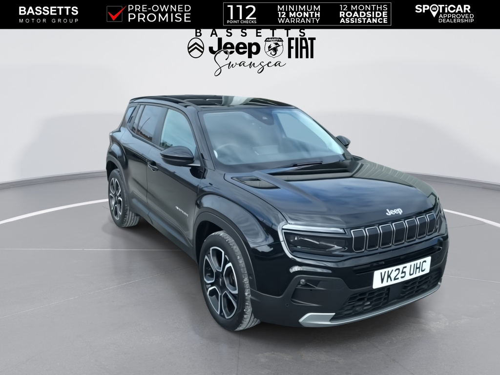 Jeep Avenger 1.2 Summit 99 Bhp VK25UHC Black #2