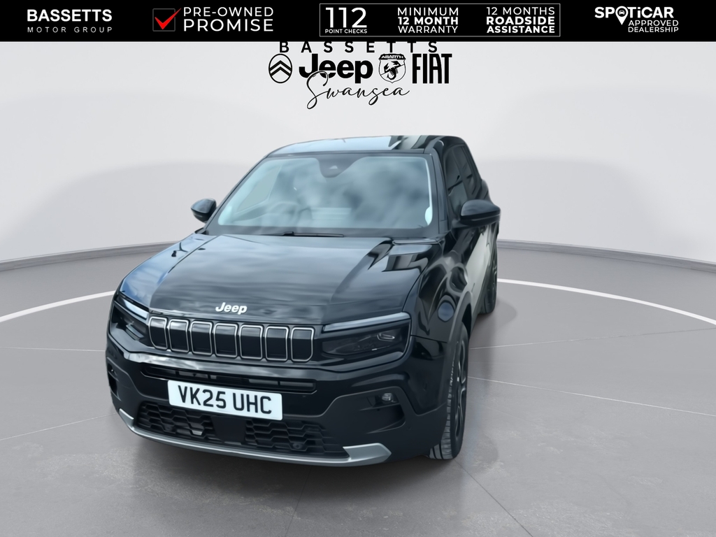 Jeep Avenger 1.2 Summit 99 Bhp VK25UHC Black #3