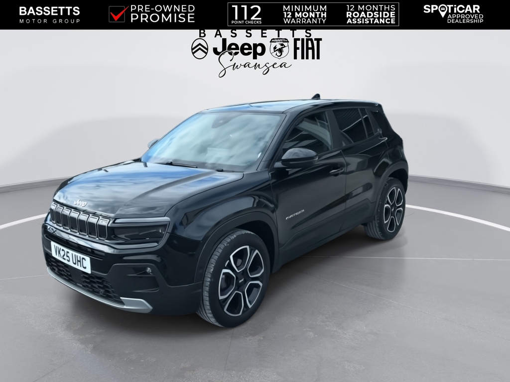 Jeep Avenger 1.2 Summit 99 Bhp VK25UHC Black #4