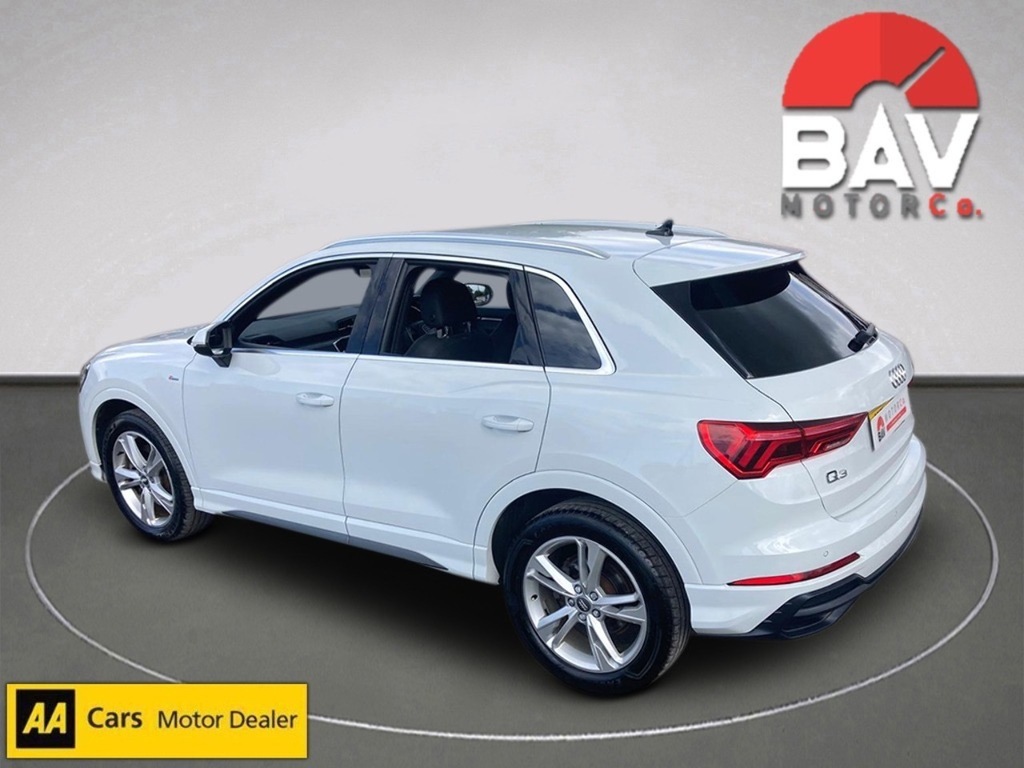 Audi Q3 Tdi S Line VO19BDV White #6