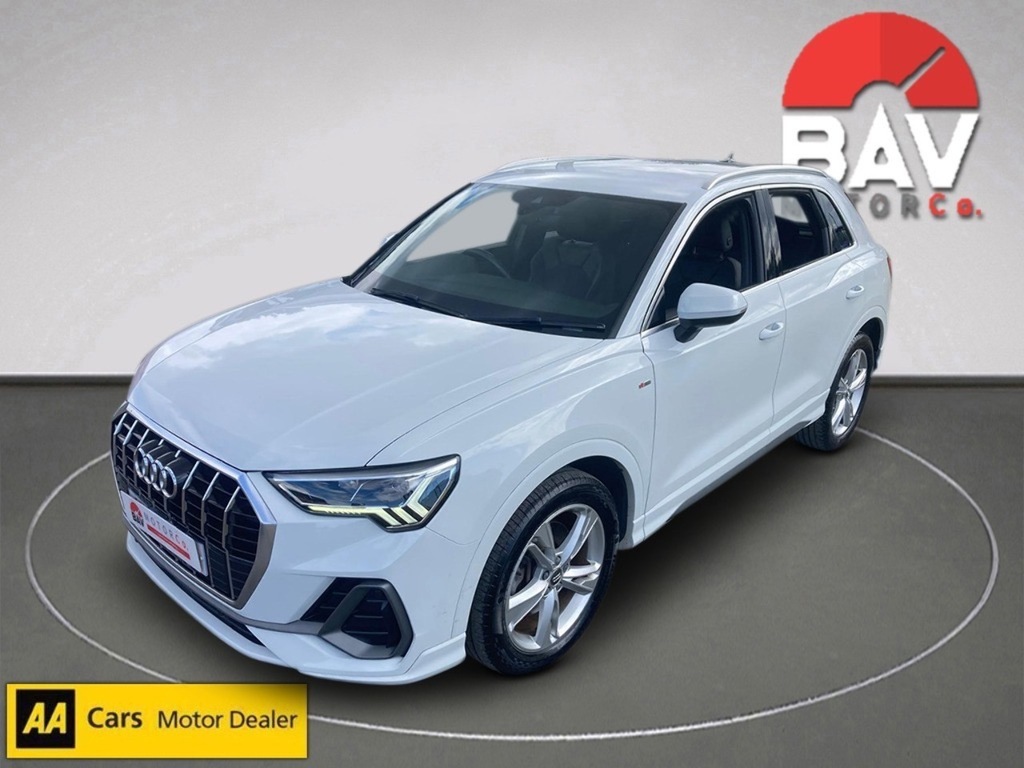 Audi Q3 Tdi S Line VO19BDV White #5
