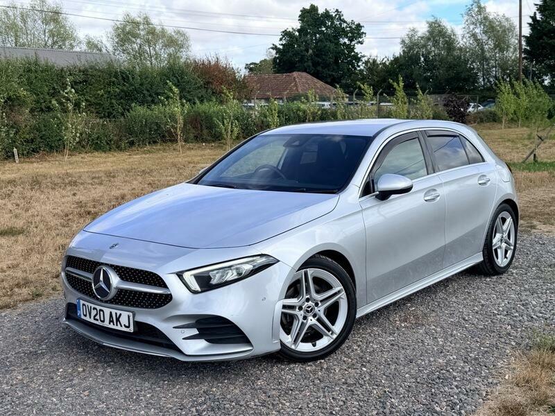 Mercedes-Benz A Class 1.3 A180 Amg Line Executive Euro 6 Ss OV20AKJ Silver #3