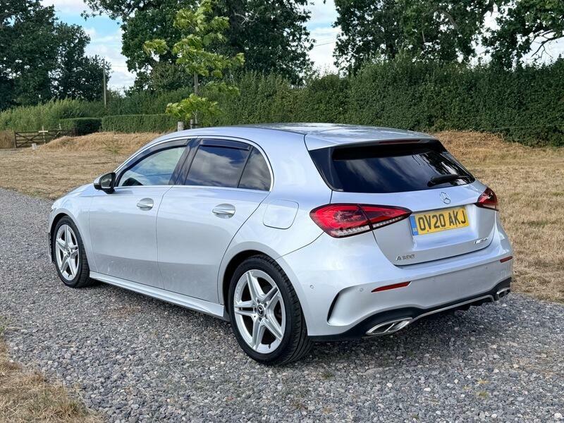 Mercedes-Benz A Class 1.3 A180 Amg Line Executive Euro 6 Ss OV20AKJ Silver #5