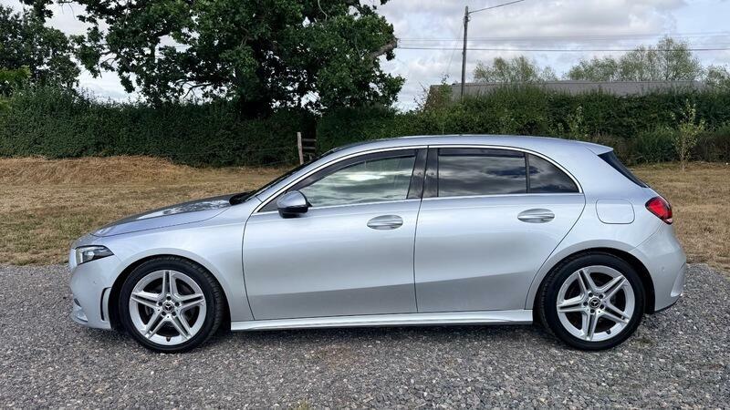 Mercedes-Benz A Class 1.3 A180 Amg Line Executive Euro 6 Ss OV20AKJ Silver #4