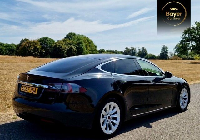 Tesla Model S Dual Motor Hatchback SC67YGA Black #4