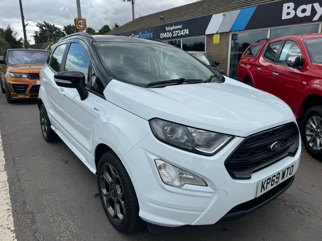 Ford Ecosport Suv 1.0 T Ecoboost St-line 2019 White