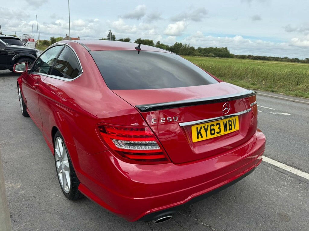 Mercedes-Benz C Class 2.1 C250 Cdi Amg Sport Red #4