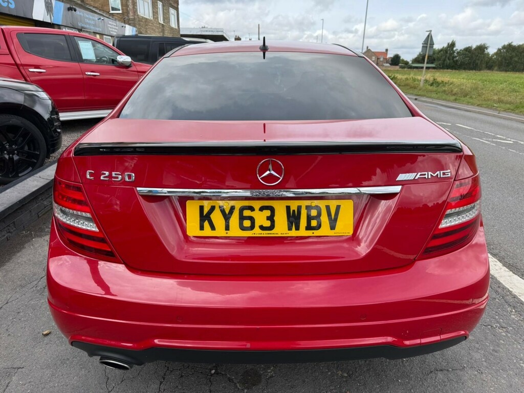 Mercedes-Benz C Class 2.1 C250 Cdi Amg Sport Red #2