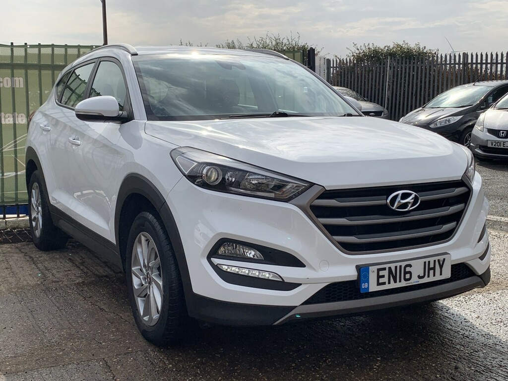 Hyundai Tucson 1.6 Tucson Se Nav 1.6 Gdi 132Ps Bd 201616 White