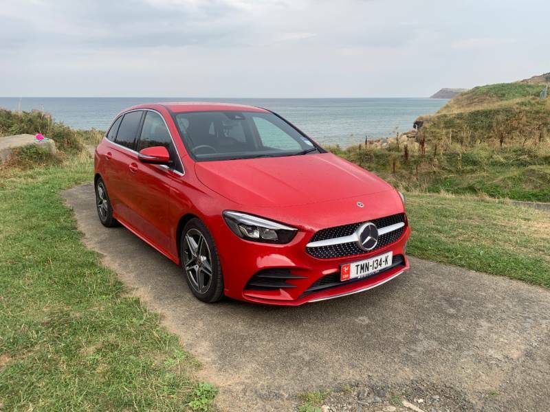 Mercedes-Benz B Class B200d Amg Line Red