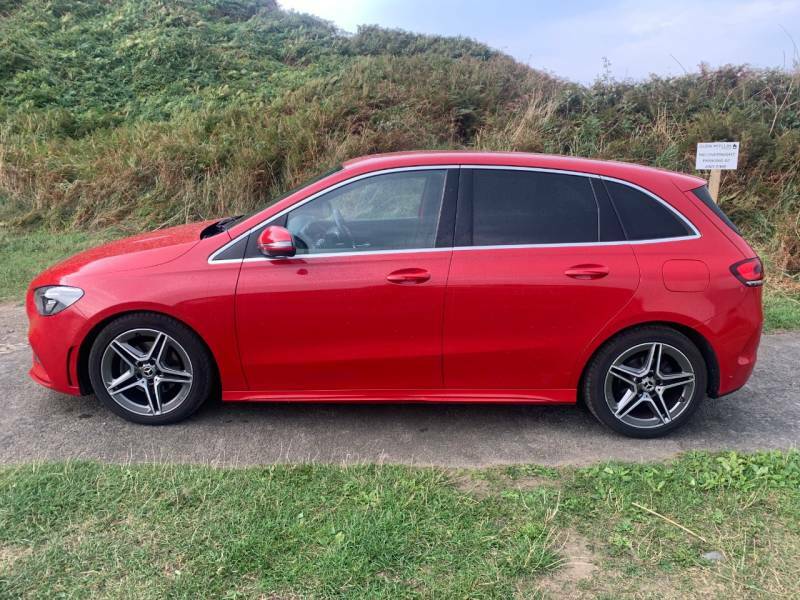 Mercedes-Benz B Class B200d Amg Line Red #4