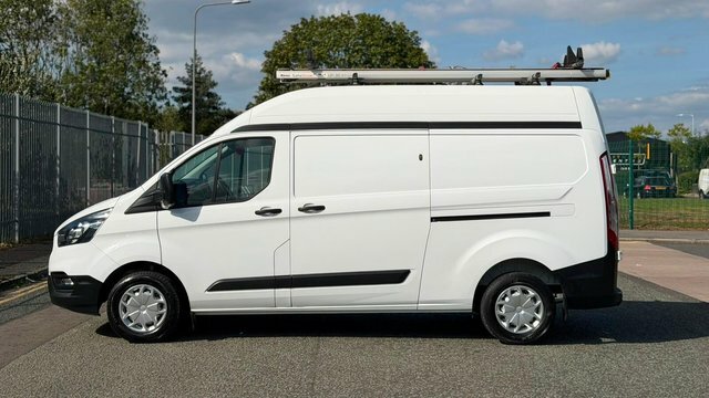 Ford Transit Custom 2.0 300 Ecoblue Leader L2 H2 Euro 6 Ss DV71WRX White #4