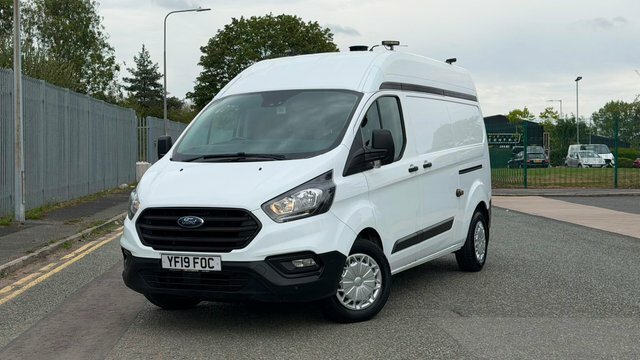 Ford Transit Custom 2.0 320 Ecoblue L2 H2 Euro 6 YF19FOC White #3