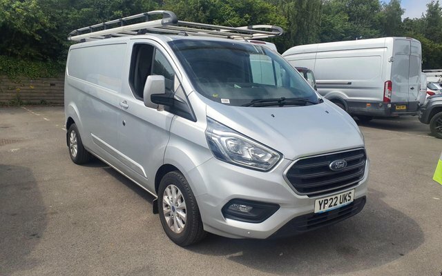 Ford Transit Custom 2.0 300 Ecoblue Limited L2 H1 Euro 6 Ss Silver