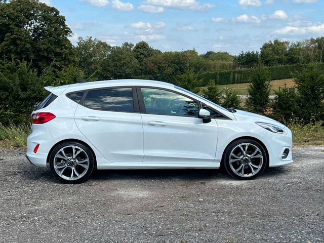 Ford Fiesta 1.0T Ecoboost St-line X EA69YGO White #6