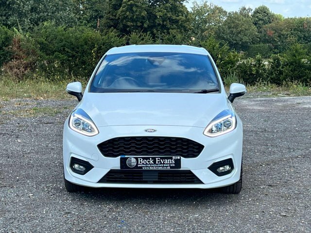 Ford Fiesta 1.0T Ecoboost St-line X EA69YGO White #2
