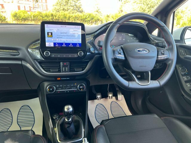 Ford Fiesta 1.0T Ecoboost St-line X EA69YGO White #3