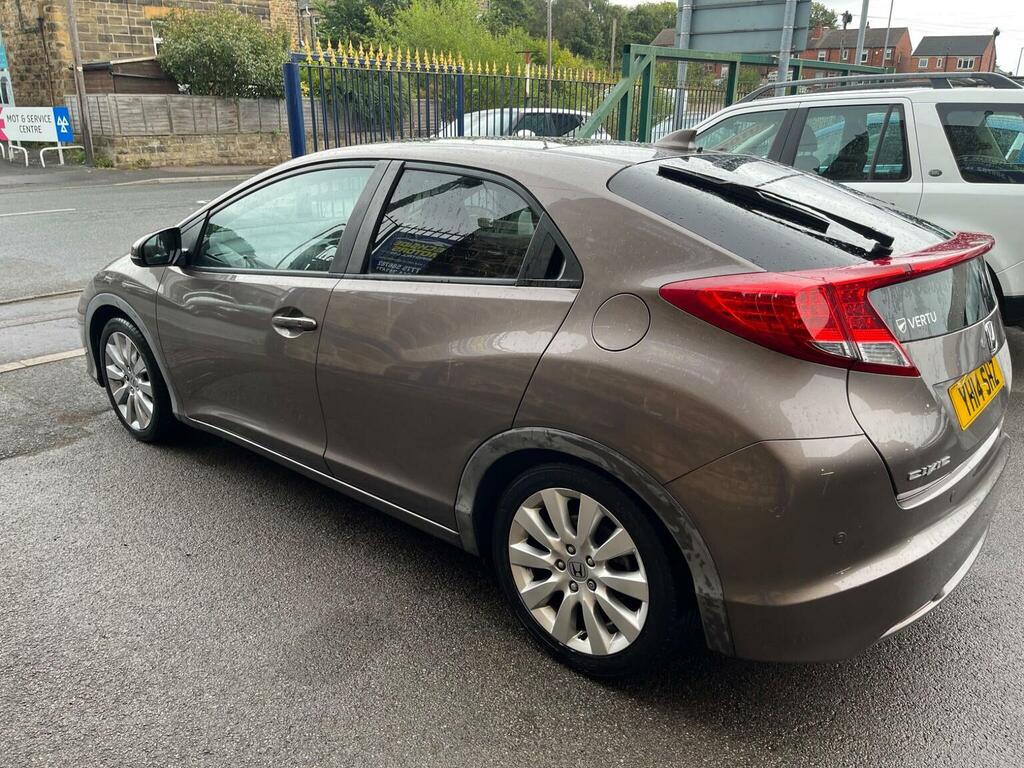 Honda Civic 1.8 I-vtec Ex Gt Euro 5 Ss Brown #6