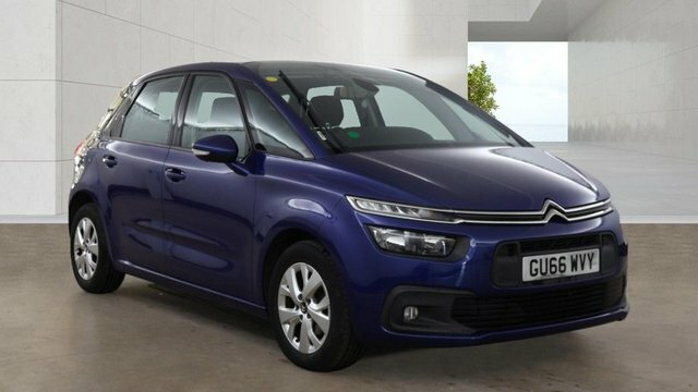 Citroen C4 Picasso 1.6 Bluehdi Touch Edition Mpv Eat6 Euro Blue