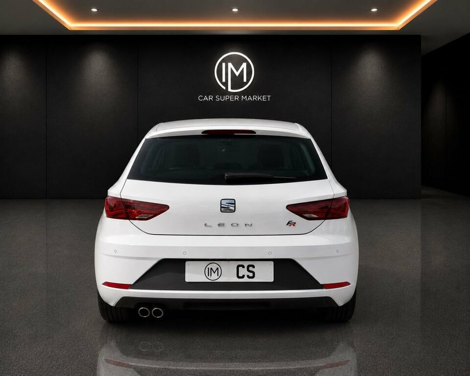 Seat Leon 1.5L Fr YC69GKF White #5