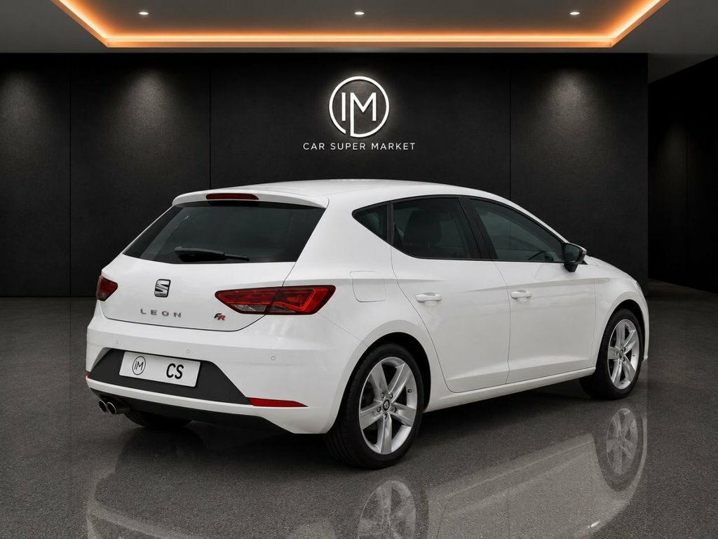 Seat Leon 1.5L Fr YC69GKF White #6