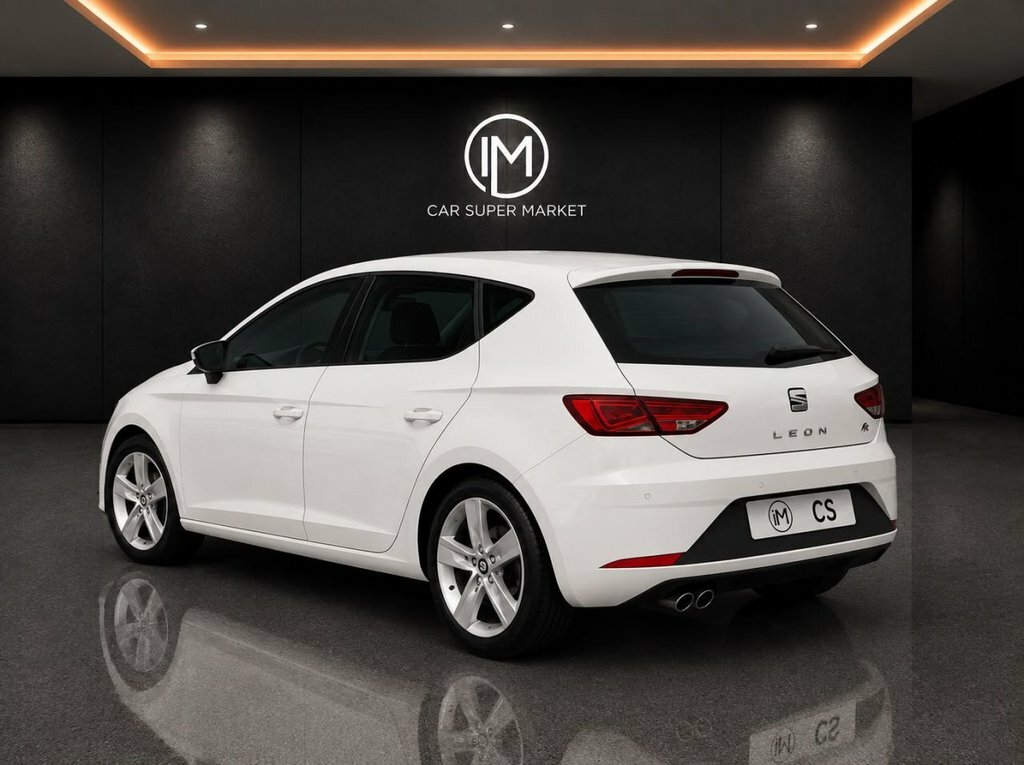 Seat Leon 1.5L Fr YC69GKF White #4
