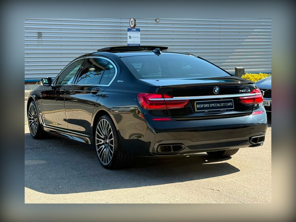 BMW 7 Series 2.0 740Le 9.2Kwh M Sport Saloon Plug-in Black #4