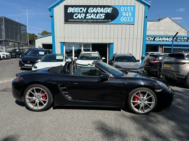 Porsche 718 Boxster 2016 2.5T S Convertible Pdk Euro 6 Ss Black