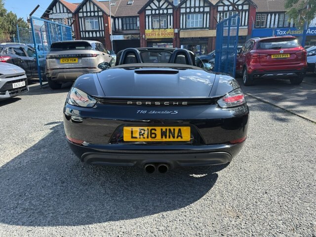 Porsche 718 Boxster 2016 2.5T S Convertible Pdk Euro 6 Ss Black #3