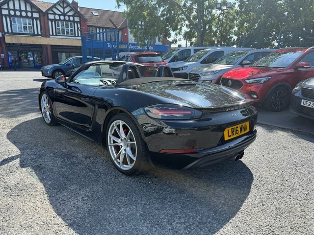 Porsche 718 Boxster 2016 2.5T S Convertible Pdk Euro 6 Ss Black #4