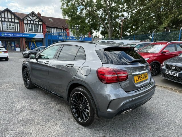 Mercedes-Benz GLA Class Blue #4