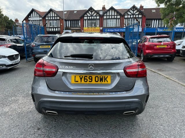 Mercedes-Benz GLA Class Blue #3